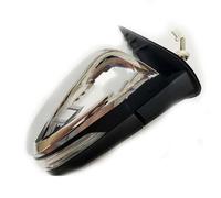 ZSHYTWE Rétroviseurs Extérieurs Auto Rétroviseur Latéral Chromé avec Clignotants À LED, 1 Pièce, pour Toyota pour Hilux pour Revo pour Rocco 2015-2020(Electric Fold-R)