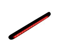 ZSHYTWE Troisième Feu Stop Barre Lumineuse Voiture 15LED 12V 24V Rouge Troisième Feu Stop Feu Arrière Marqueur Latéral Clignotant Lampe D'avertissement D'arrêt(Rouge)