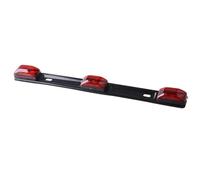 ZSHYTWE Troisième Feu Stop Pare-chocs Arrière Troisième Feu Signalisation Freinage Arrière 3LED Feu D'arrêt Stationnement Accessoires Voiture Pour GMC Pour Sierra(Rouge)