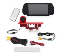 ZSHYTWE Troisième Feu Stop Pour Fiat Pour Talento 296 2015-on Vue Arrière Voiture Accessoires Caméra Recul Troisième Feu Stop Haut(With Dispaly Screen)