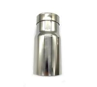 ZSHYTWE Tuyau d'Échappement Embout De Silencieux D'échappement Universel en Acier Inoxydable 1 Pièce pour Voiture pour Mitsubishi Embout D'échappement(ID 48mm-OD 76mm)