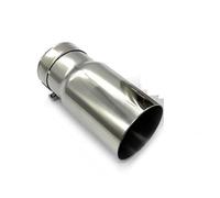 ZSHYTWE Tuyau d'Échappement Embout De Silencieux D'échappement Universel en Acier Inoxydable 1 Pièce pour Voiture pour Mazda Embout D'échappement(ID 60mm-OD 101mm)