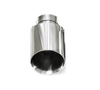 ZSHYTWE Tuyau d'Échappement Embout De Silencieux D'échappement Universel en Acier Inoxydable 304 Modifié pour Voiture Embout Biseauté pour Mazda Embout D'échappement(ID57MMOD89MM)
