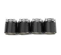 ZSHYTWE Tuyau d'Échappement Embout D'échappement Mat Aspect Carbone pour BMW pour M2 F87 pour M3 F80 pour M4 F82 pour M5 F10 pour M6 F12 Embout De Silencieux ID 70 Mm Embout D'échappement(Carbon B)