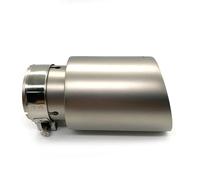 ZSHYTWE Tuyau d'Échappement Embout D'échappement Universel en Acier Inoxydable Mat 304 pour BMW 1 Pièce Embout D'échappement(ID 76mm-OD 114mm)