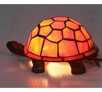 ZSJSM 2.Mini Lampe Tortue/Tortue, Petite Lampe de Bureau de Table, lumière de Nuit, Belle Lampe d'accent de Style en Verre, Cadeaux pour Enfants, Blanc, Marchandises de qualité E27