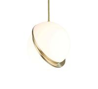 ZSJSM Lampe à Suspension Nordique postmoderne et Simple pour Cuisine, Salle à Manger, Grange, entrée, Restaurant (Largeur : 20 cm)