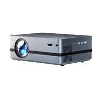 ZSJSM Projecteur vidéo Home Smart 4K avec Auto Focus & Keystone, 2800 Lumen Portable pour iOS/Android, HDMI, USB