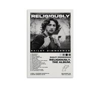 ZSJUMK Bailey Zimmerman Religiously. L'album mural sur toile imperméable, résistant aux rayures, résistant aux UV, décoration élégante pour la maison et le bureau, design moderne classique, style sans