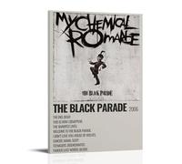 ZSJUMK The Black Parade-My Chemical Romance Toile murale imperméable résistante aux rayures et aux UV Décoration élégante pour la maison et le bureau Design moderne classique 40 x 60 cm
