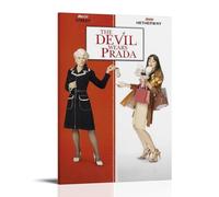 ZSJUMK The Devil Wears Prada Toile murale imperméable résistante aux rayures et aux UV Décoration élégante pour la maison et le bureau Design moderne classique 40 x 60 cm