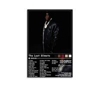 ZSJUMK The Last Slimeto YoungBoy Never Broke Again- Toile murale imperméable, résistante aux rayures et aux UV - Décoration élégante pour la maison et le bureau - Design moderne classique - Style sans