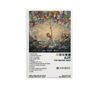 ZSJUMK The Maybe Man AJR AlbumToile murale imperméable résistante aux rayures et aux UV Décoration élégante pour la maison et le bureau Design moderne classique Style sans cadre 60 x 90 cm