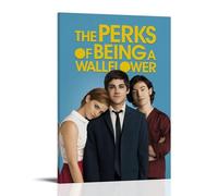 ZSJUMK The Perks of Being A Wallflower Toile murale imperméable résistante aux rayures et aux UV Décoration élégante pour la maison et le bureau Design moderne classique 40 x 60 cm