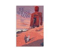 ZSJUMK The Wicker Man 1973 Toile murale imperméable résistante aux rayures et aux UV Décoration élégante pour la maison et le bureau Design moderne classique Sans cadre 40 x 60 cm