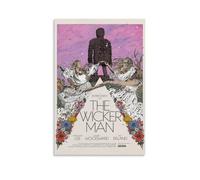 ZSJUMK The Wicker Man Toile murale imperméable résistante aux rayures et aux UV Décoration élégante pour la maison et le bureau Design moderne classique Style sans cadre 40 x 60 cm
