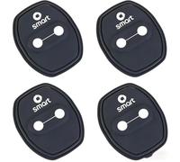 ZSKNT 4 Pièces Autocollant Protecteur pour la Fermeture de la Voiture en Silicone à pour Smart Fortwo II Cabrio (A451) 2007-2015, Boucle Anti-Corrosion Intérieur