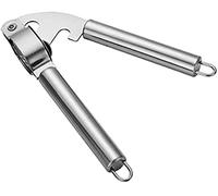 ZSLJSWDZ Presse Ail,Presse-ail Manuel Anti-rouille,Presse Ail Inox Professionnel,Presse-ail en acier inoxydable antirouille, pour Restaurant Maison Cuisine, Lave-vaisselle