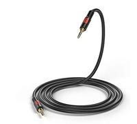 Zsmzzd Aux Cable 6ft Audio Cord - 3.5mm Auxiliary Headphone Cable for Car/Home Stereos, Apple iPod iPhone iPad, Echo Dot, Samsung, Smartphone, MP3 Player & More