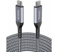 Zsmzzd Premium Black 6ft Type-C USB Cable Charging Cord Power Data Sync Wire for Cricket ZTE Grand X Max 2 - Cricket ZTE Grand X3