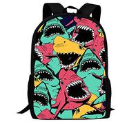 ZSOSIXDEAL Math Pi Day Sac à dos décontracté pour ordinateur portable Sac à dos Cartable Collège Cartable pour enfants Garçons Filles Adolescents Adultes Voyage, Coloré dessiné à la main, L