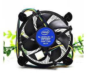 ZSOXPF CPU Cooler with Aluminum Heatsink for Intel E97379-001 Core i3/i5/i7 Socket 1150/1155/1156 4-Pin Connector Quiet CPU Fan