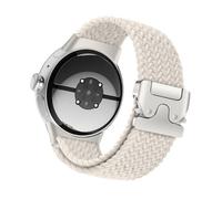 Zspoly Bracelet en nylon tressé compatible avec Google Pixel Watch3/4 - 45 mm - Bracelet de sport élastique et respirant pour hommes et femmes - Pour Pixel Watch 1/2/3/4 - 41 mm - Bracelet de