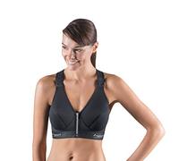 ZSPORT Zbra Silver Soutien-Gorge de Sport Femme Noir FR : 85A (Taille Fabricant : 85A)