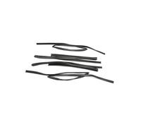 ZSQGHGH Joints de Portes et fenêtres Moulage Joint en Caoutchouc pour Verre Porte 4 Pièces pour Toyota pour Land Cruiser FJ80 1991-1997 6814160010 6815160010 6814260011 6815260011 Bande d'étanchéité