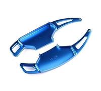 ZSQGHGH Moulages intérieurs Extension De Palettes Changement Vitesse pour Volant Voiture pour Ford pour Mustang GT pour Dark pour Horse pour EcoBoost 2024 2025 2026 Voiture Intérieur(Bleu)