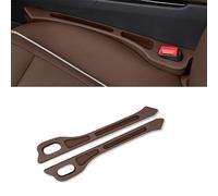 ZSSHUIHH 2 Pièces Remplisseur D'espace Siège Voiture pour BMW Z4 Roadster E85 E89 G29 / Coupe E86, Bande de Bouchon d'espacement, Empêche Les Articles de Tomber,- Brown