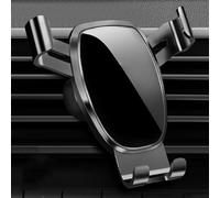 ZSSHUIHH Support Téléphone Voiture pour Peugeot 206 207 208 2008 301 307 308 3008 406 407 408 4007 4008 508 5008, 360 degrés Rotation Porte Téléphone Voiture Réglable,Mirror-Black