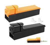 Zssxysm 2 Pièces Rouleuse à Cigarette, Rouleuse a Joint, Tubeuse Cigarette Diamètre de 8 mm, Rouleuse De Cigarette Manuel Portable, Machine à Rouler, Porte-Cigarettes Homme