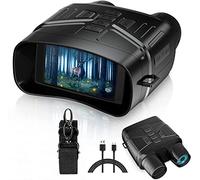 Zstar Nv4000 Jumelles de Vision Nocturne 4K avec Grand écran de 3" et Zoom numérique 5X Infrarouge pour Le Camping, la Chasse et la sécurité