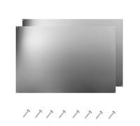 zsttion Dosseret mural en acier inoxydable, 61 x 76,2 cm pour cuisine, quatre trous pré-percés pour une installation facile (2)
