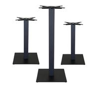 ZStyle Base Table - Pied - Pied - Table basse - Table basse - Métal - Pour Restaurants Bistrot - Pied Carré - Intérieur/Extérieur - Pied Central (Z740 : L 40 x P 40 x H 73 cm)