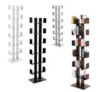 ZStyle BBB Italia B.Blos bibliothèque à colonne verticale H 192 cm 6 étagères de Bruno Rainaldi (Black)