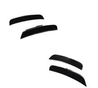 ZSUAGFDFF Clignotants Dynamiques F/R indicateur latéral feux latéraux de voiture pour Chrysler 300 2015-2023 lumière clignotante avec réglage CAN-Bus(4pcsAmber-Red)