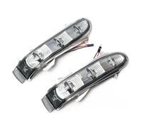ZSUAGFDFF Voyants Lumineux Pour Mercedes Pour Benz W220 W215 CL S S300 1999-2003 7 LED Large Lumière Voiture Porte Avant Rétroviseur Latéral Clignotants Lumières Indicateur Dynamiques