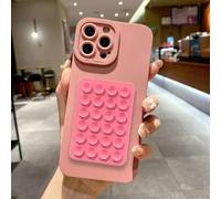 ZSUFCBF Coque Ventouse Noire et Beige pour Samsung Galaxy S25, S24, S23 Ultra 5G, S22 Plus, S21 FE, A16, A35, A55, A34, A54, A53, A52, A3, A34 5G