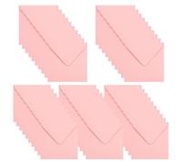 ZSUIQIN 50 Pièces Enveloppe de Papier Vintage, Petite Enveloppe, Mini Enveloppes Vierges en papier, pour les cadeaux, cartes de vœux, cartes d'invitation, cartes postales, coupons(carte non incluse)