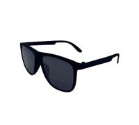 ZSUN Lunettes de soleil à verres réfléchissants teintés, UV400, avec branches givrées, protection solaire et style décontracté, code 1367, noir