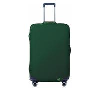 ZSUUGJ Border Clover Housse de protection élastique pour bagages, anti-poussière et résistante aux rayures, convient aux valises de 45,7 à 81,3 cm, Noir , M