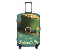 ZSUUGJ Clover Hat Protection de bagage élastique anti-poussière et anti-rayures, convient aux valises de 45,7 à 81,3 cm, Noir , XL