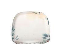 ZSUUGJ Housse d'appui-tête de voiture en forme de couronne aquarelle - Housse élastique douce et extensible - Protège l'appui-tête de la poussière - Facile à installer pour la plupart des voitures