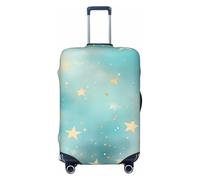 ZSUUGJ Shining Stars Housse de protection élastique pour valises de 45,7 à 81,3 cm, Noir , XL