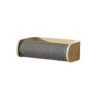 ZSXZCBDQ Arbre À Chat Mural Peu Encombrant for Chats d'intérieur - Structure d'escalade en Bois Massif avec Griffoir en U, Plateformes de Saut Incurvées et Planche en Sisal(28.5 * 14 * 9cm)