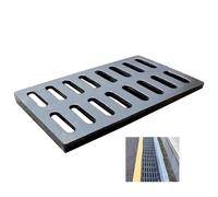 ZSXZCBDQ Caniveau Exterieur en Fonte - Grille Caniveau Exterieur pour Allée, Cour RT Parking - Couvercle de Regard Extérieur Durable pour Un Drainage Efficace de l'eau(50 * 35cm (19.6 * 13.7in))