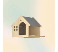 ZSXZCBDQ Escaliers pour Chats, Meubles Muraux pour Chats, avec Marches, Échelle, Plateformes de Saut, Griffoirs, Meubles Muraux pour Chat d'intérieur(45x30x35cm4)