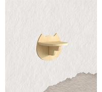 ZSXZCBDQ Tonneau Griffoir Chat, Arbre À Chat Mural avec Étagères, Perchoirs, Pont, Griffoir et Meubles d'intérieur en Bois pour Chatons.(20x20x20cm)